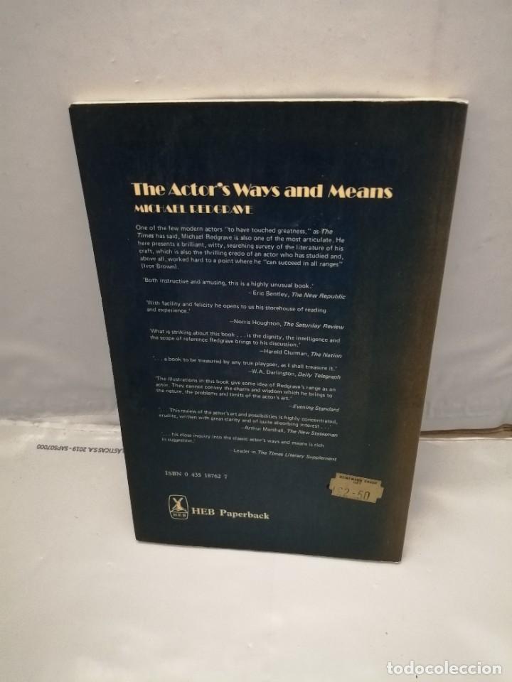 Libros de segunda mano: THE ACTORS WAYS AND MEANS - Foto 2