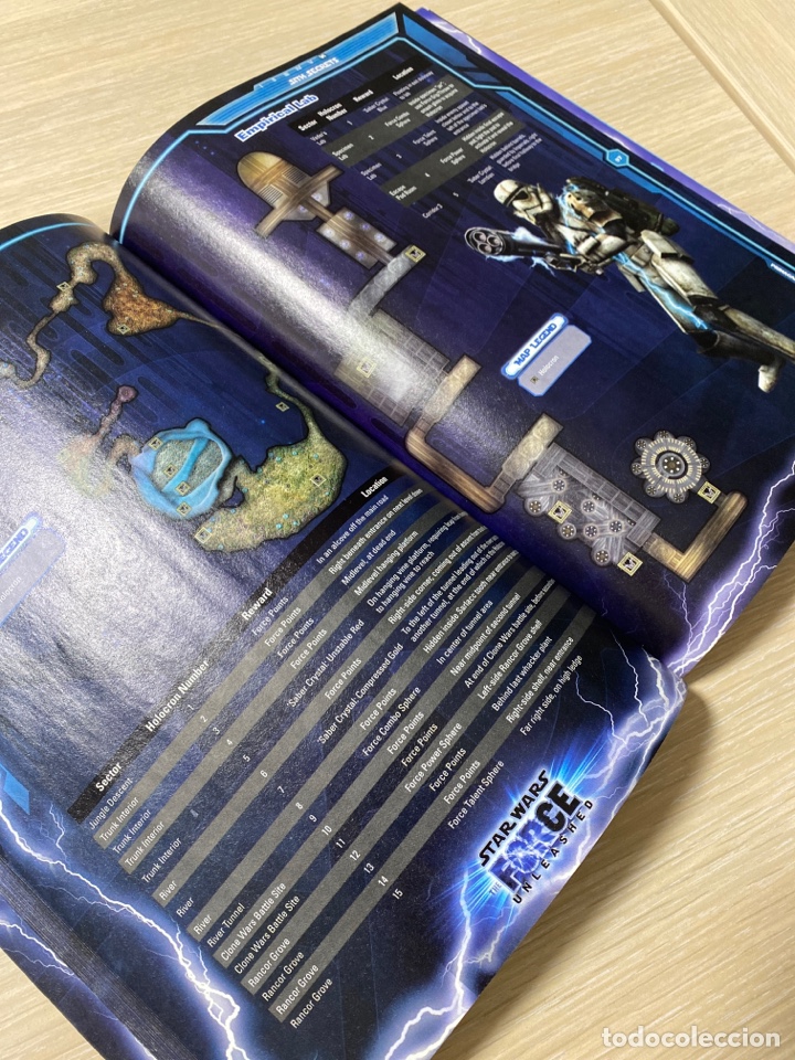 Libros de segunda mano: GAME GUIDE FOR XBOX 360 & PLAY STATION - STAR WARS FORCE UNLEASHED - Foto 2