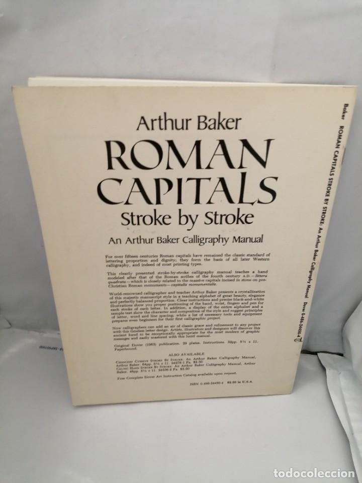Libros de segunda mano: ROMAN CAPITALS STROKE BY STROKE - Foto 2