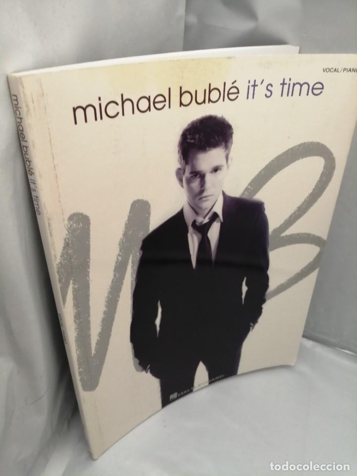 Libros de segunda mano: MICHAEL BUBL&Eacute;: ITS TIME (VOCAL/PIANO) - Foto 6
