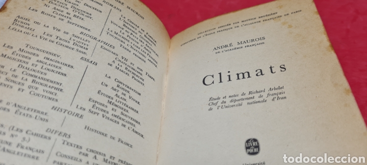 Libros de segunda mano: Precioso libro. Climats. Andr&eacute; Maurois. - Foto 3