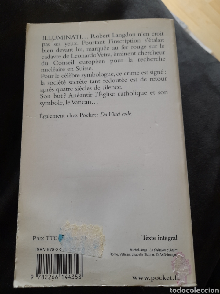 Libros de segunda mano: Anges et d&eacute;mons . Dan Brown. Franc&eacute;s - Foto 2
