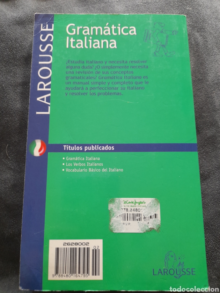Libros de segunda mano: Gram&aacute;tica italiana. Larousse - Foto 2