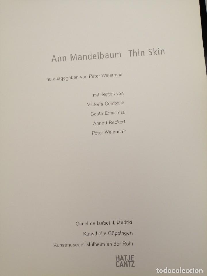 Libros de segunda mano: ANN MANDELBAUM THIN SKIN (GERMAN EDITION) - Foto 3