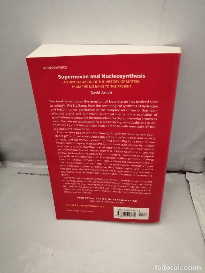 Libros de segunda mano: SUPERNOVAE AND NUCLEOSYNTHESIS - Foto 2