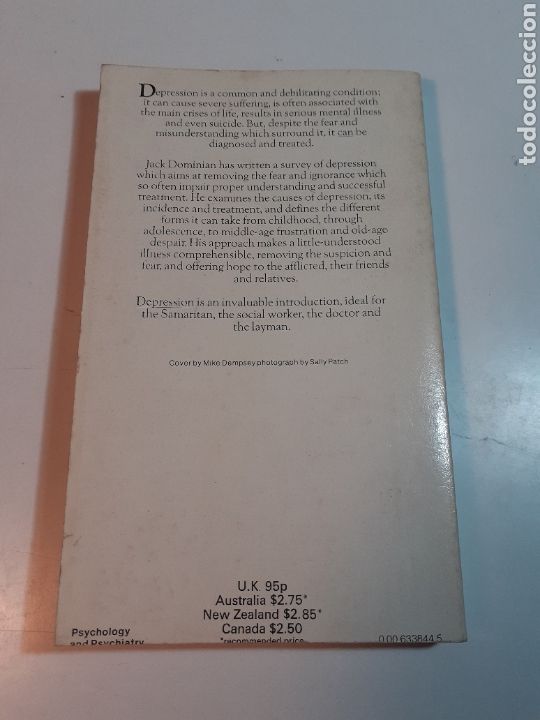 Libros de segunda mano: Depression, Jack Dominian ingl&eacute;s 1976 - Foto 7