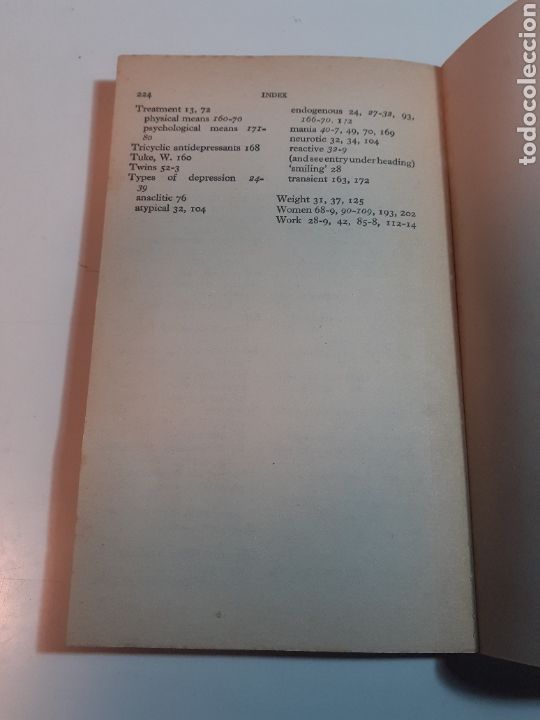 Libros de segunda mano: Depression, Jack Dominian ingl&eacute;s 1976 - Foto 6