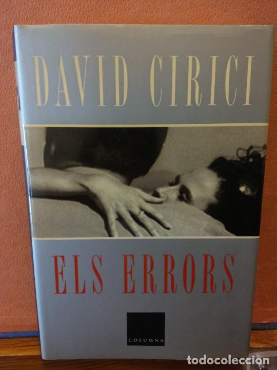 Libros de segunda mano: ELS ERRORS. DAVID CIRICI. COLUMNA. - Foto 1