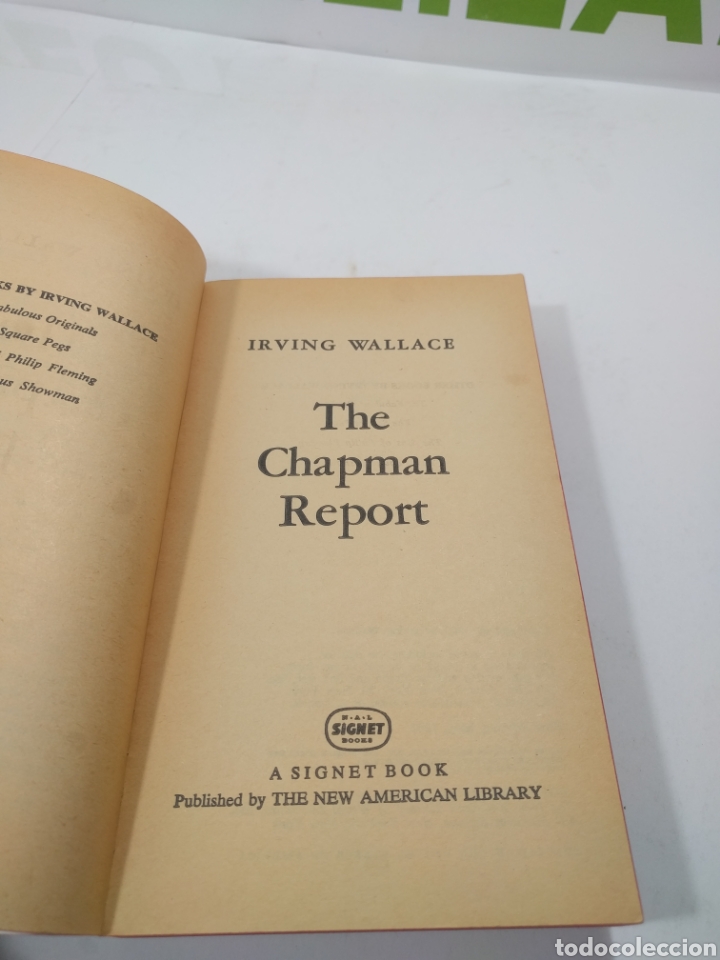 Libros de segunda mano: The chapman report. Irving Wallace. - Foto 3