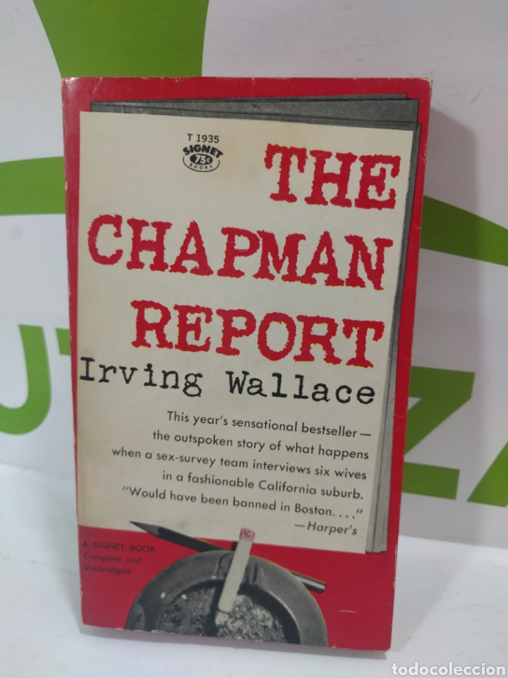 Libros de segunda mano: The chapman report. Irving Wallace. - Foto 1