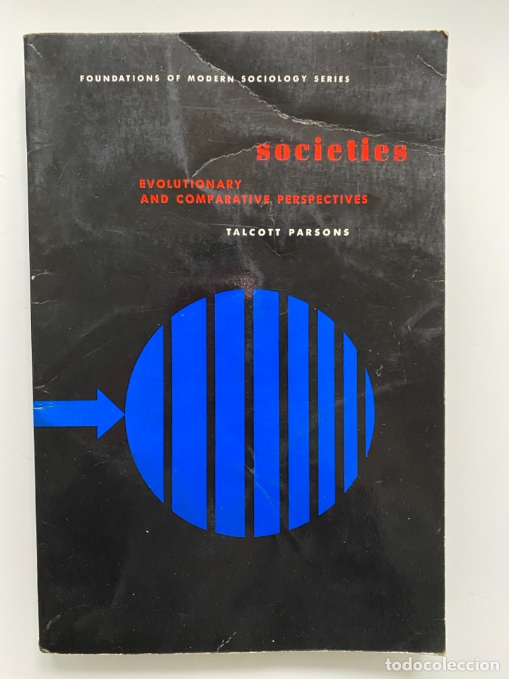 Libros de segunda mano: Societies: Evolutionary and Comparative Perspectives - PARSONS, Talcott - Foto 1