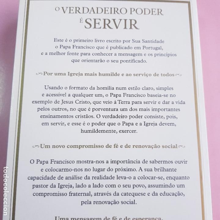Libros de segunda mano: LIBRO-JORGE BERGOGLIO.PAP&Aacute; FRANCISCO-O VERDADEIRO PODER E SERVIR-PORTUGU&Eacute;S-IMPOLUTO - Foto 5
