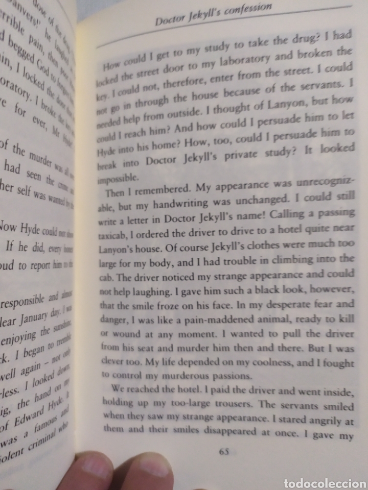 Libros de segunda mano: Dr Jekyll and Mr Hyde - Foto 3