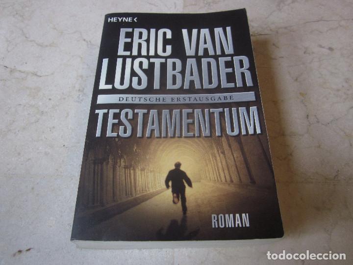 Libros de segunda mano: ERIC VAN LUSTBADER - TESTAMENTUM - HEYNE 2007 - Foto 1