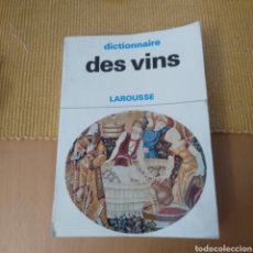 Libros de segunda mano: DICCIONARIO DE VINOS EN FRANCES. LAROUSSE