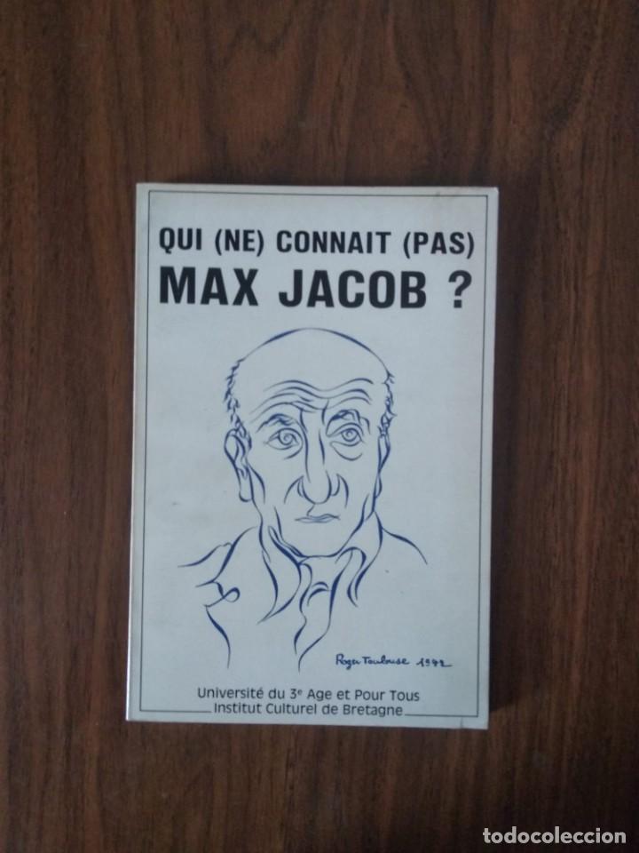 Libros de segunda mano: Qui (ne) connait (pas) Max Jacob? - Foto 1