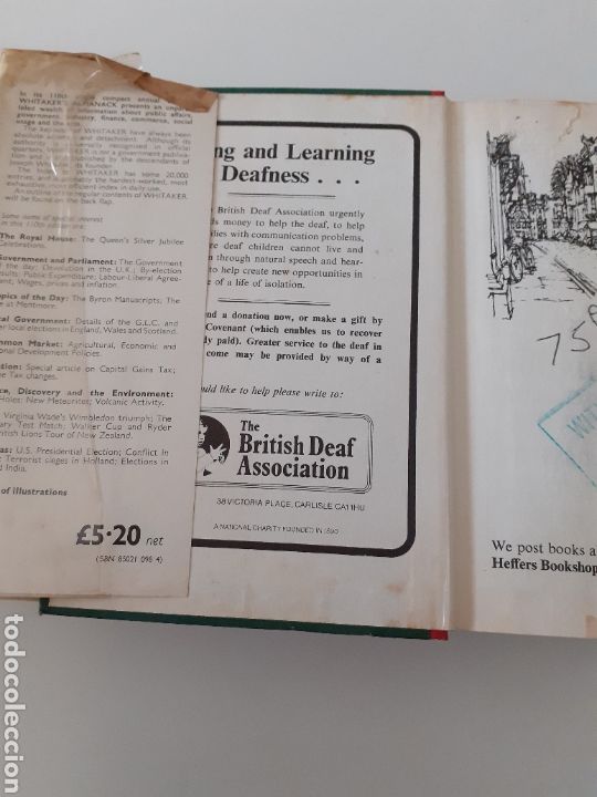 Libros de segunda mano: Whitaker s 1978 almanach ingl&eacute;s - Foto 3