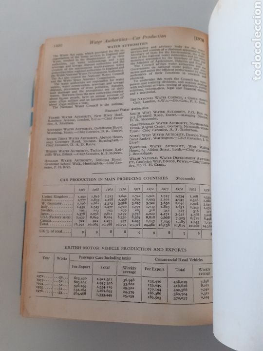 Libros de segunda mano: Whitaker s 1978 almanach ingl&eacute;s - Foto 11
