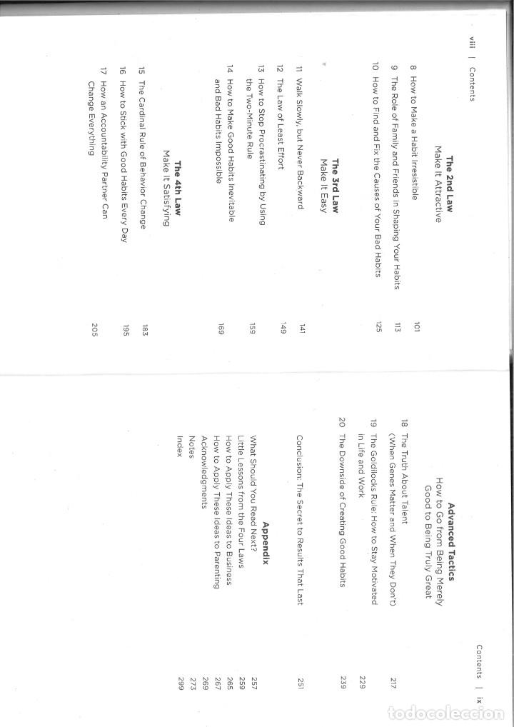 Libros de segunda mano: ATOMIC HABITS. James Clear - Foto 3