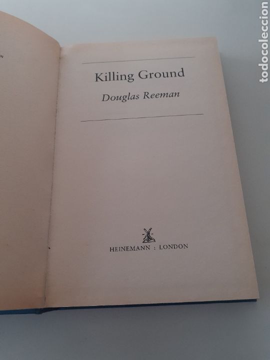 Libros de segunda mano: Killing ground Douglas Reenan 1991 ingl&eacute;s - Foto 2