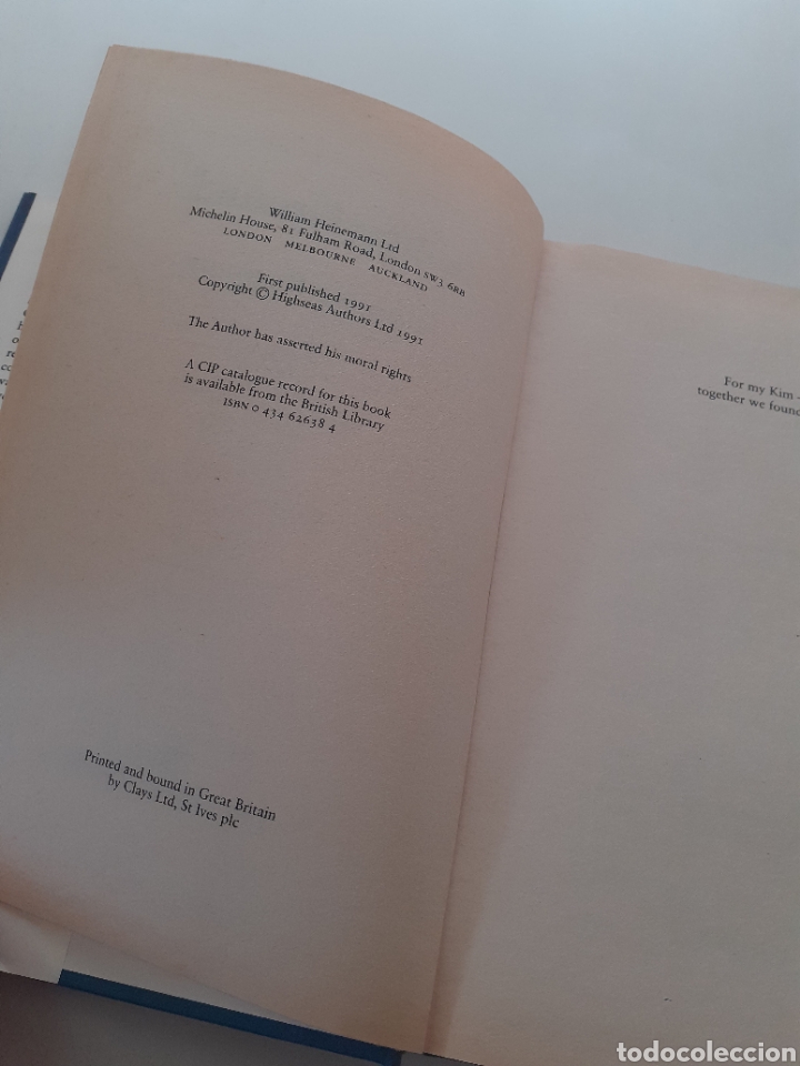 Libros de segunda mano: Killing ground Douglas Reenan 1991 ingl&eacute;s - Foto 3
