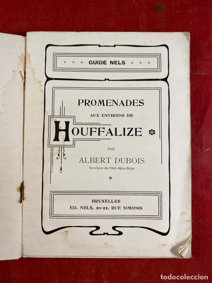 Libros de segunda mano: PROMENADES AUX ENVIRONS DE HOUFFALIZE - Foto 2