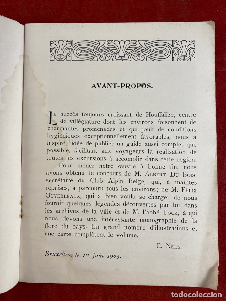 Libros de segunda mano: PROMENADES AUX ENVIRONS DE HOUFFALIZE - Foto 3