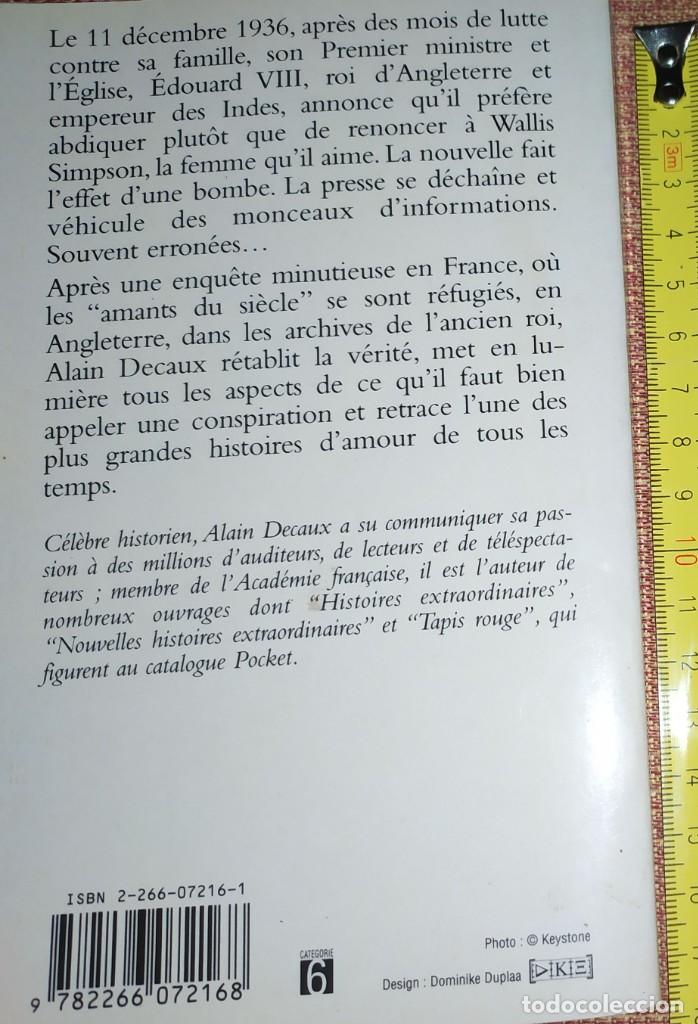 Libros de segunda mano: L,abdication Alain Decaux - Foto 2