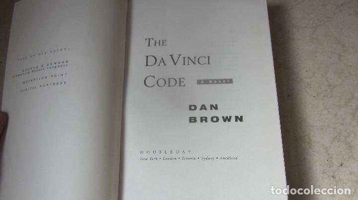 Libros de segunda mano: DAN BROWN - THE DA VINCI CODE - DOUBLEDAY 2003 - Foto 3