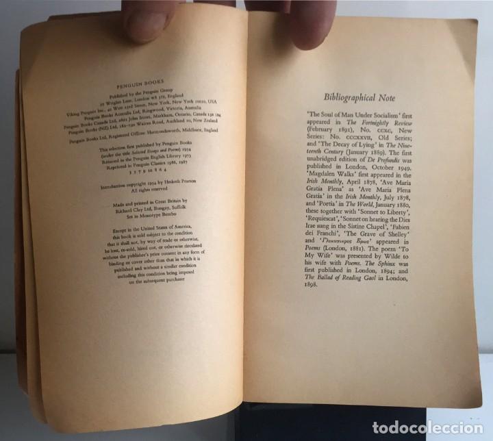 Libros de segunda mano: DE PROFUNDIS. ANOTHER WRITINGS. Oscar Wilde - Foto 5