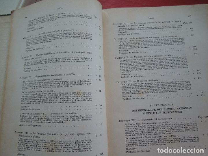 Libros de segunda mano: ECONOMIA - PAUL A. SAMUELSON - UNIONE TIPOGRAFICO-EDITRICE TORINESE 1948. - Foto 7
