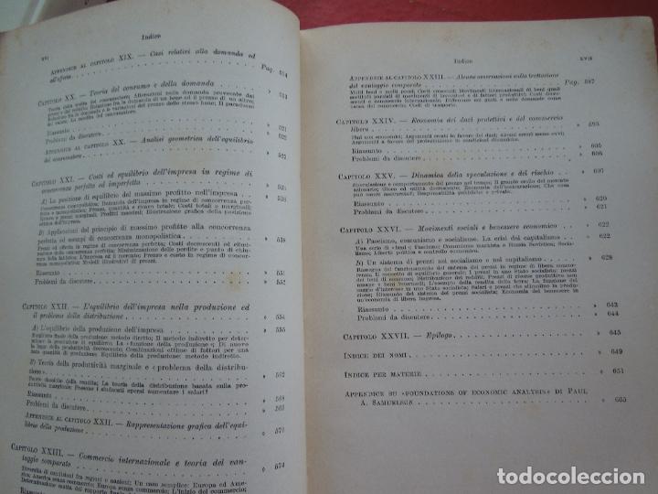 Libros de segunda mano: ECONOMIA - PAUL A. SAMUELSON - UNIONE TIPOGRAFICO-EDITRICE TORINESE 1948. - Foto 9