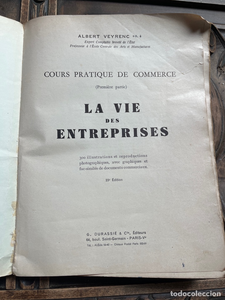 Libros de segunda mano: Cours practique de Commerce. 1960 - Foto 2