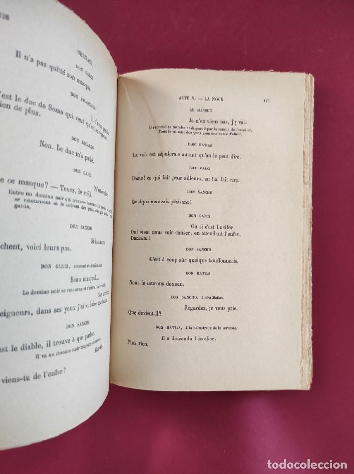 Libros de segunda mano: VICTOR HUGO - HERNANI / Le roi samuse - Foto 4
