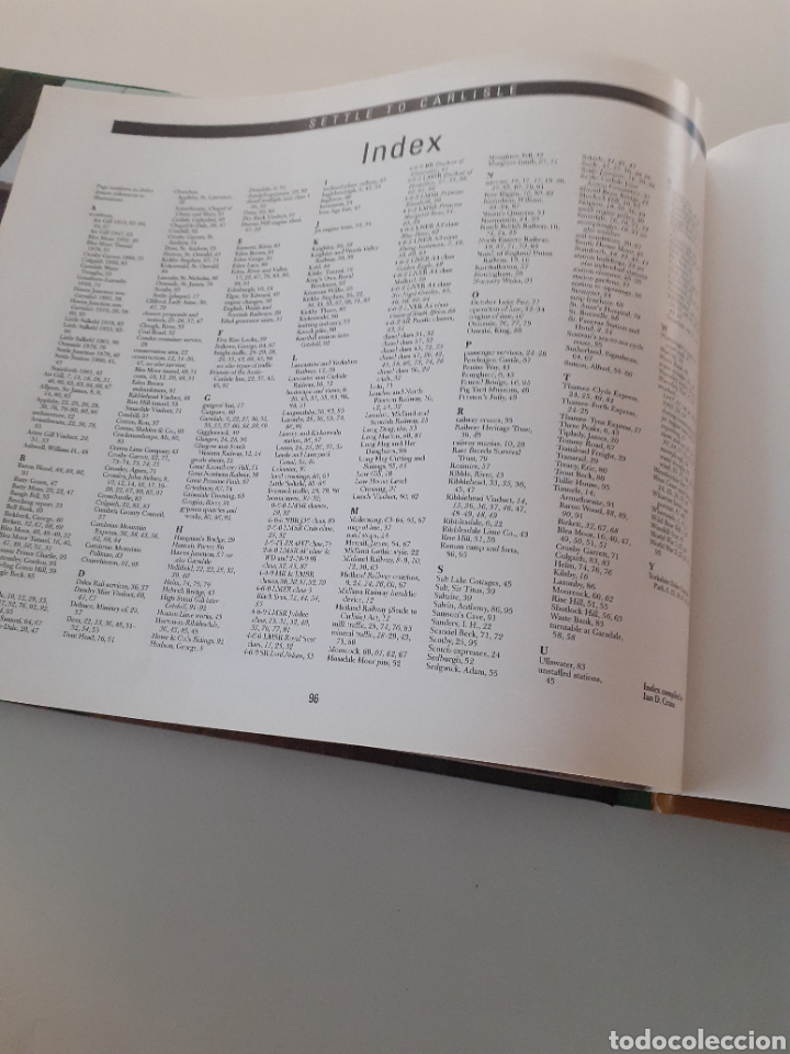 Libros de segunda mano: Settle to Carlisle, Anthony Lambert, 1997 ingl&eacute;s - Foto 9