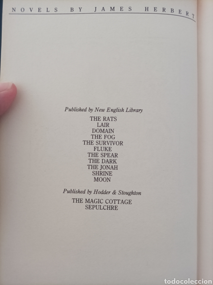 Libros de segunda mano: Haunted The Magic Cottage James Herbert libros en ingl&eacute;s - Foto 5