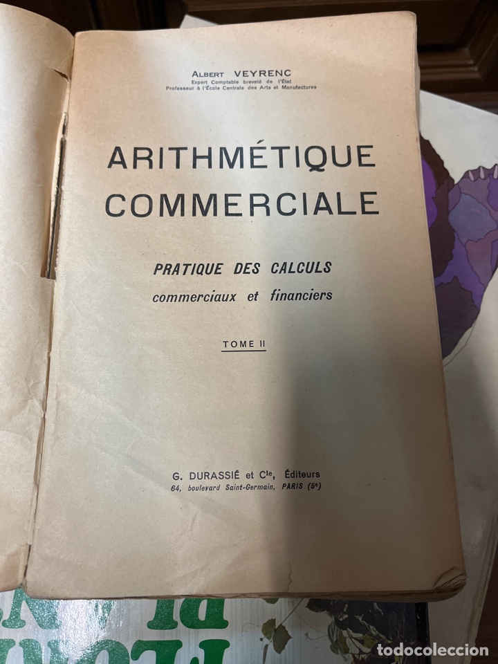 Libros de segunda mano: Arithmetique Commerciale - Foto 3