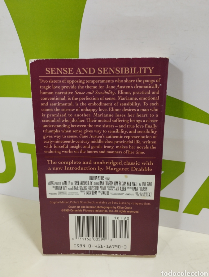 Libros de segunda mano: Sense and sensibility. Jane Austen. - Foto 2