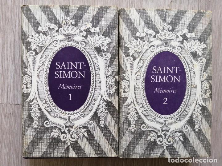 Libros de segunda mano: Saint Simon. Memoires. 2 tomes. &Eacute;ditions du progr&egrave;s. Moscou. 1976. Franc&eacute;s. - Foto 1