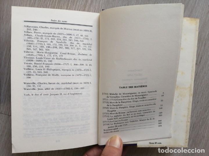 Libros de segunda mano: Saint Simon. Memoires. 2 tomes. &Eacute;ditions du progr&egrave;s. Moscou. 1976. Franc&eacute;s. - Foto 12