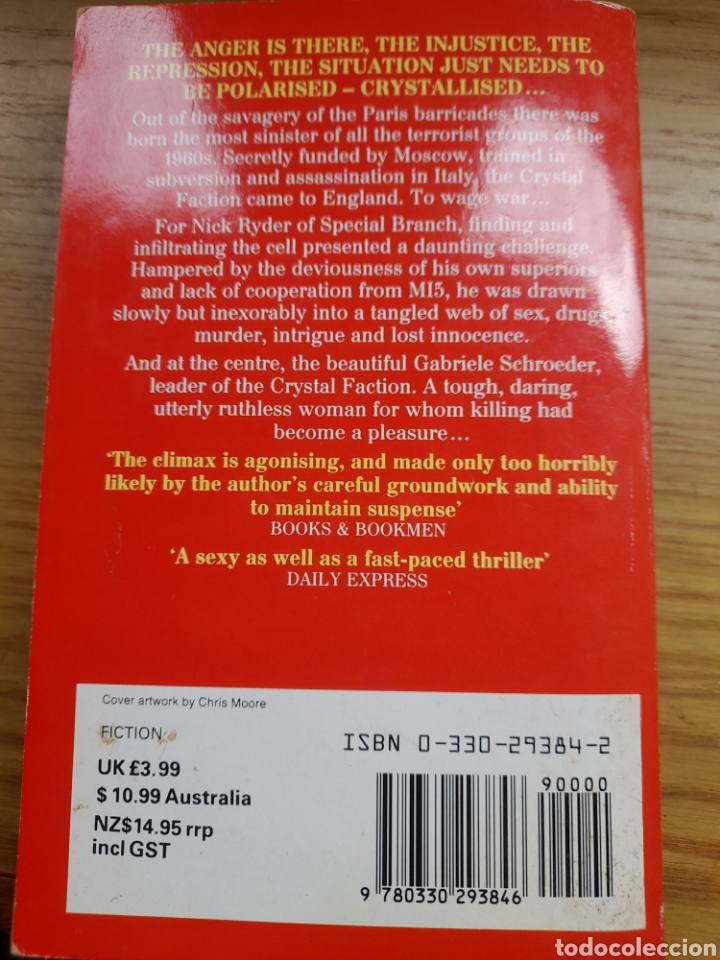Libros de segunda mano: Red cristal. Clare Francis. Ingl&eacute;s - Foto 2