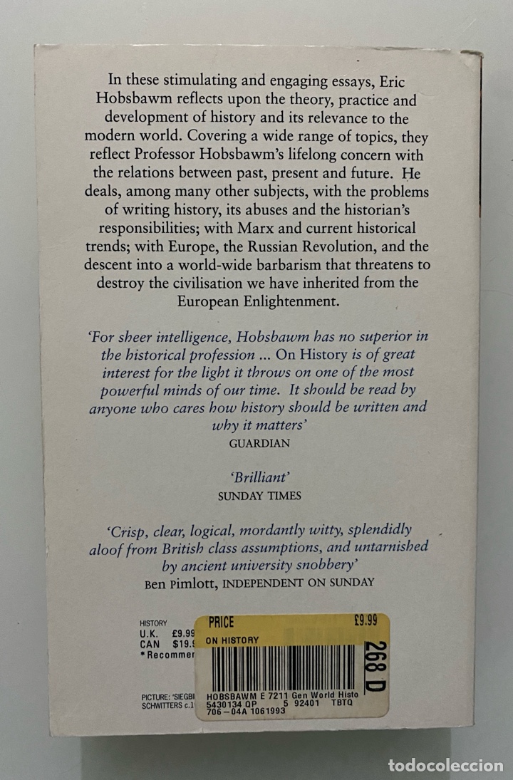 Libros de segunda mano: On History - HOBSBAWM, Eric - Foto 2