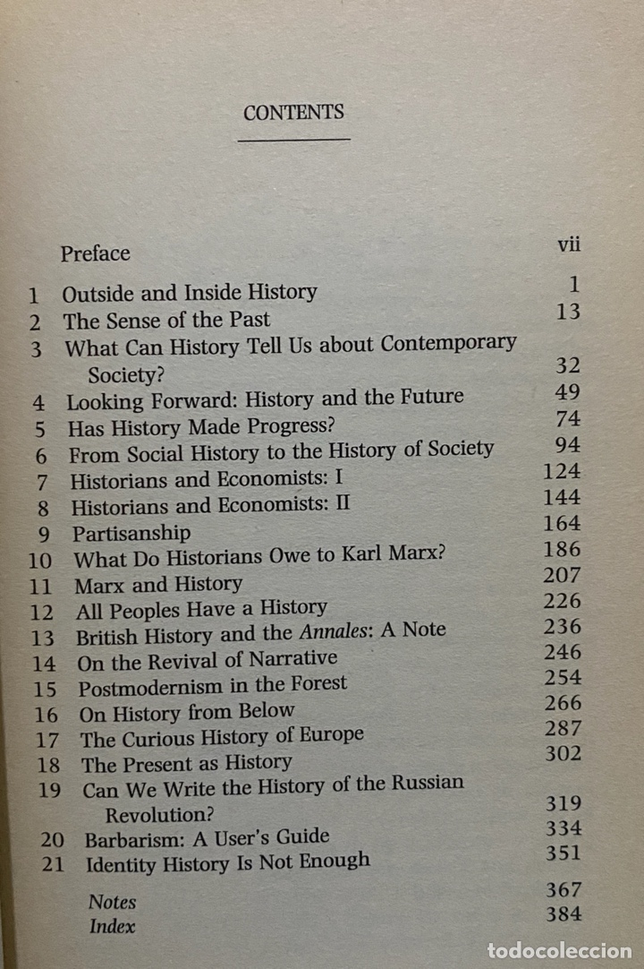 Libros de segunda mano: On History - HOBSBAWM, Eric - Foto 4