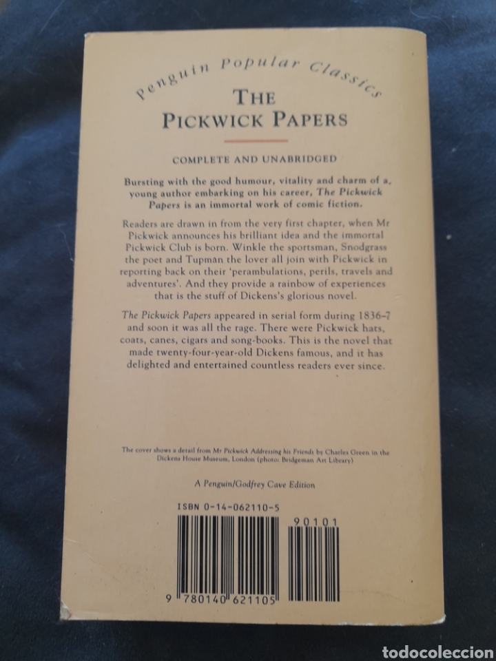 Libros de segunda mano: The Pickwick papers. Charles Dickens - Foto 2