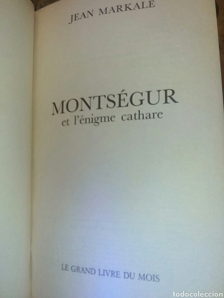 Libros de segunda mano: MONSEGUR et lenigme cathare - Foto 3