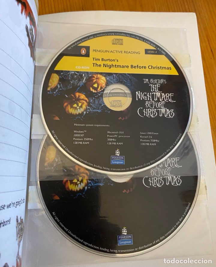 Libros de segunda mano: The Nightmare Before Christmas+ 2 audio CD - Foto 3