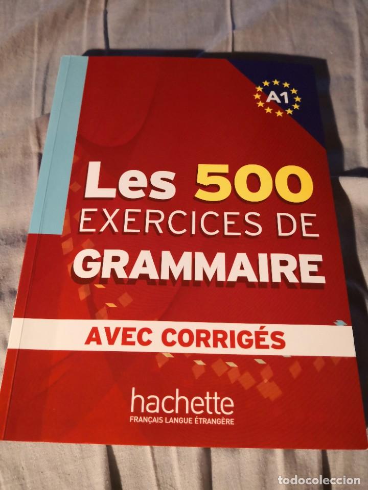 Libros de segunda mano: LES 500 EXERCICES DE GRAMMAIRE A1 avec corrig&eacute;s 2020 - Foto 1