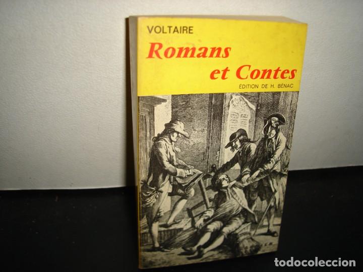Libros de segunda mano: 17- FRANC&Eacute;S - ROMANS ET CONTES - VOLTAIRE - Foto 1