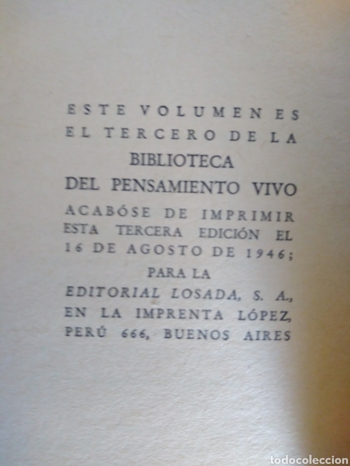 Libros de segunda mano: THOMAS MANN: EL PENSAMIENTO VIVO DE SCHOPENHAUER, ED. LOSADA, 1946 - Foto 5