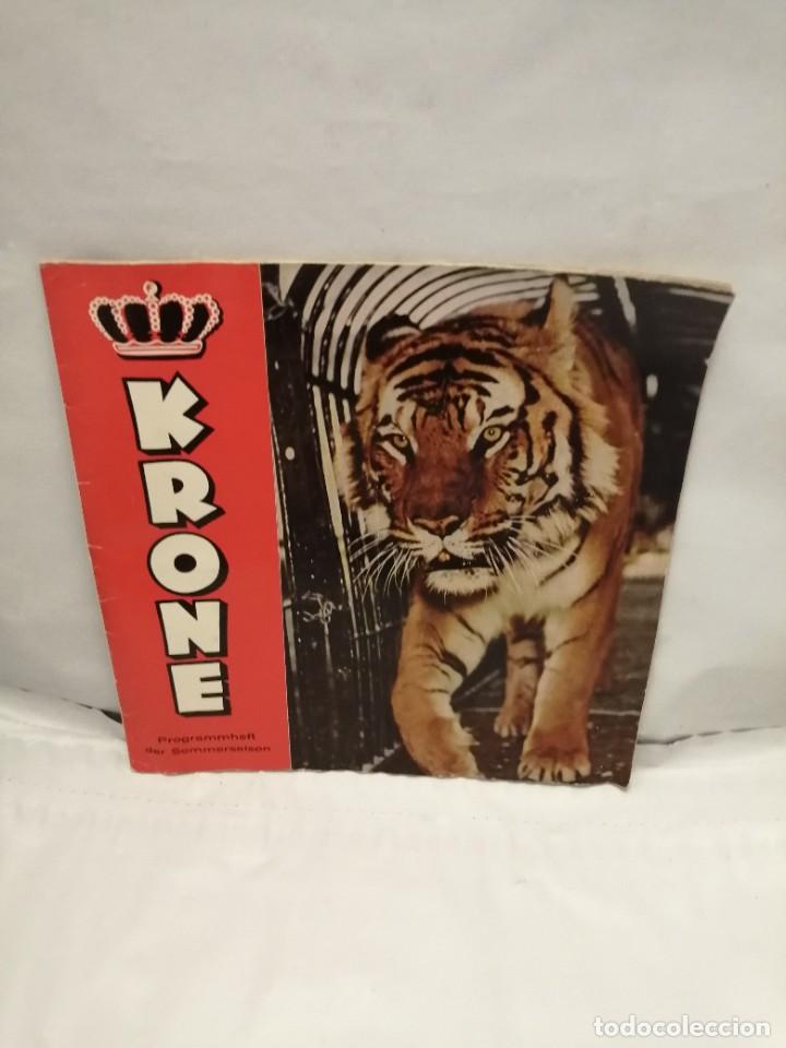 Libros de segunda mano: KRONE. PROGRAMMHEFT DER SOMMERSAISON - Foto 1